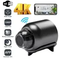 Mini telecamera 4K HD 1080p webcam wifi wireless web cam telecamere ultra spia nascosta visione notturna a infrarossi rilevamento del movimento grandangolare
