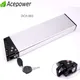 Batteria Ebike 36V 10Ah 14Ah 48 V 10.5Ah Batteria incorporata per bici elettrica pieghevole DCH-003 per batteria per bicicletta elettrica RichBit