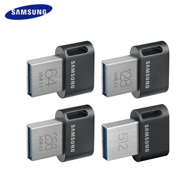 Samsung Fit plus USB 3,1 Flash-Laufwerk bis zu 400 MB/s USB-Stick 64GB 128GB 256GB 512GB Mini-U-Disk Image