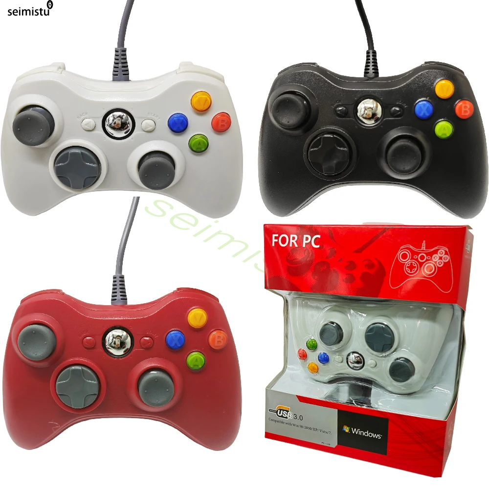 Wired Gamepad Gaming Controller für PS3/PC 360 Videospielkonsolen 3D Rocker Joystick Spiel Griff Zubehör