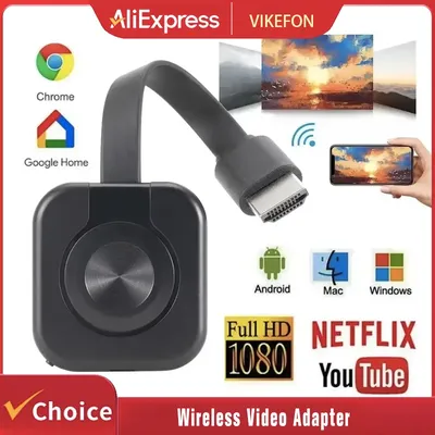 WiFi Empfänger Audio Video Sender Telefon Projektor HDMI-Kompatibel Mirroring Screen Display Adapter Für iOS Android PC TV