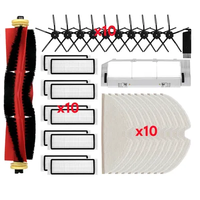 Staubsauger-Rollenbürste, Filtermopp, passend für Xiaomi, 1S, SDJQR01RR, SDJQR02RR, SDJQR03RR, Image