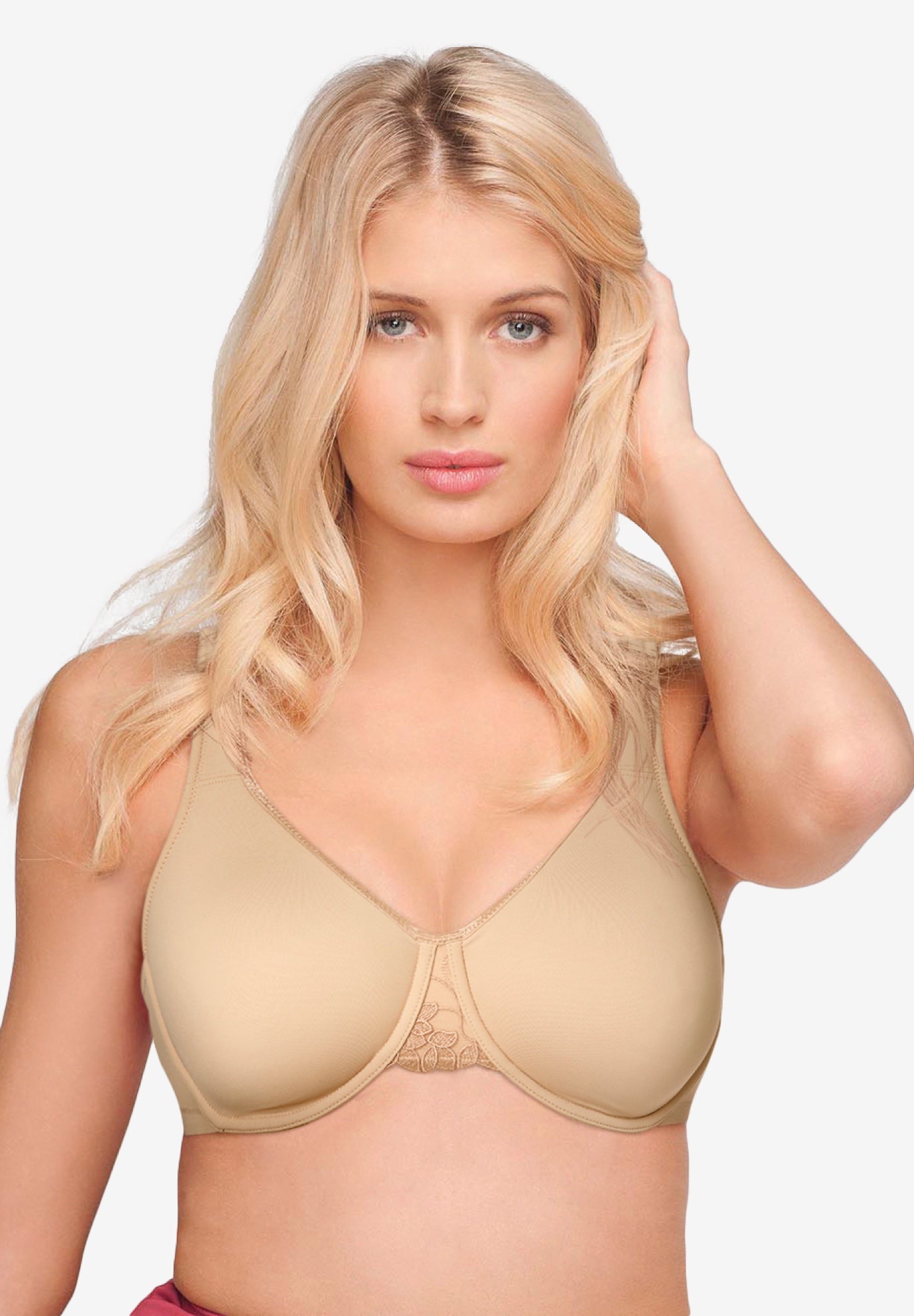Plus Size Women's Smooth Caress Bra by Avenue Body in Natural (Size 42 C)