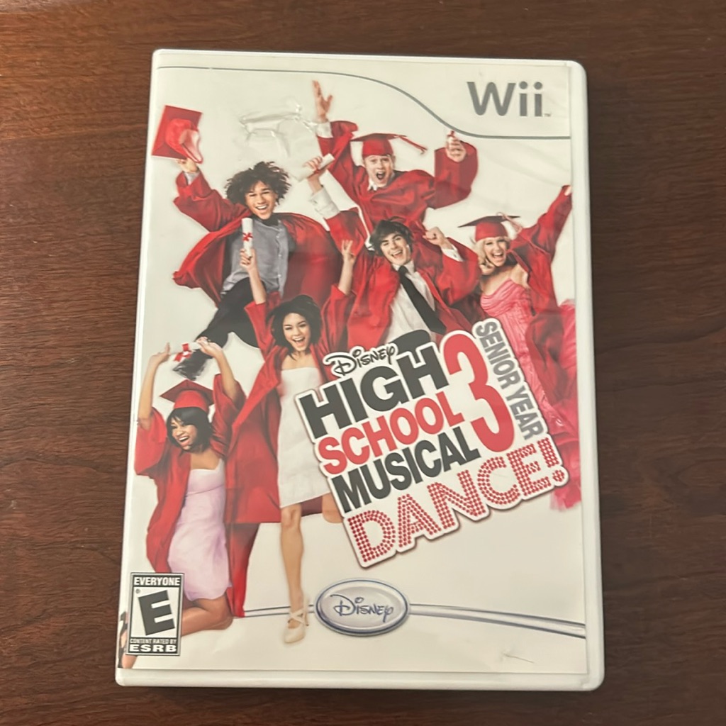 Disney Video Games & Consoles | Disney High School Musical Three Senior Year Wii Game Original Packaging | Color: Red/White | Size: Os