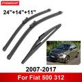 1/2/3/4/6PCS Tergicristallo Auto Per Fiat 500 312 2007-2017 Anteriore Posteriore Spazzole Tergicristallo Accessori Auto 2011 2012 2013 2014 2015 2016