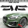 Paraurti anteriore Airvent Lama Trim Per Audi A5 B9 Sportback Coupe Cabriolet S5 2019-2023 Fendinebbia Canard Sfarfalce Trim Bodykits