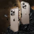 Custodia con struttura in metallo per iPhone 15 16 Pro Max Guscio di protezione antiurto meccanico