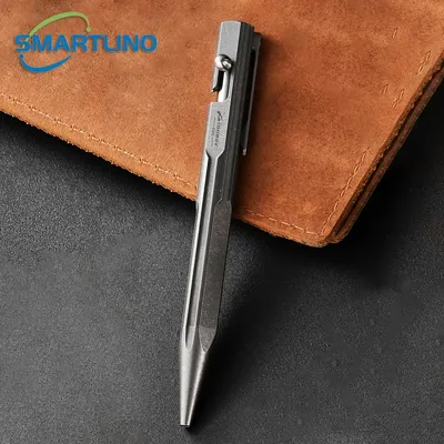 Multi-functional Titanium Alloy Tactical Pen Self-defense EDC Tool Business Signature Ballpoint Pen Office Student Stationery