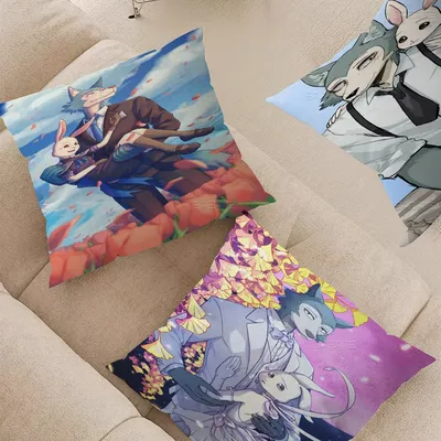 Japanische Anime Beastars Kissenbezug Sofa Kissenbezug Home Raumdekoration Kinder Geschenk Image
