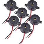 Buzzer Électronique 12v Buzzer dc 3-24V Sirène 12v Buzzer 90dB Alarme Électronique Buzzer Système