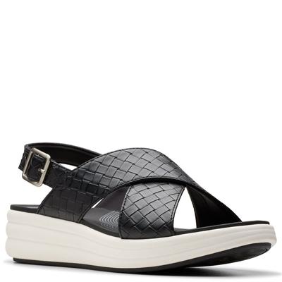Clarks Drift Sun - Womens 9.5 Black Sandal Medium