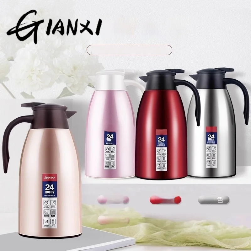 Gianxi Thermoskanne große Kapazität Thermoskanne in Studenten wohnheim Thermoskanne in Studenten wohnheim Glas offene Flasche Image