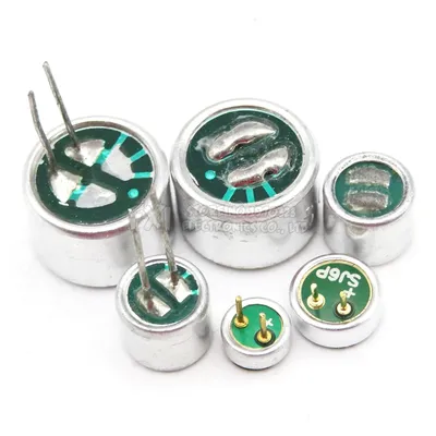 10 stücke 4,5*2,2mm 6*2,2mm 6*5mm 9*7mm electret micro telefon kondensator Pickup ibuw micro telefon Image