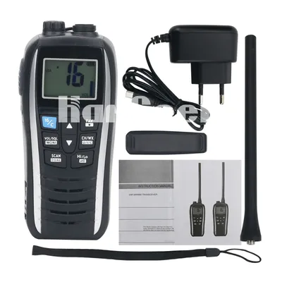 Hamgeek IC-M25 5W 5KM VHF Marine Radio Marine Walkie Talkie VHF Handtransceiver für ICOM