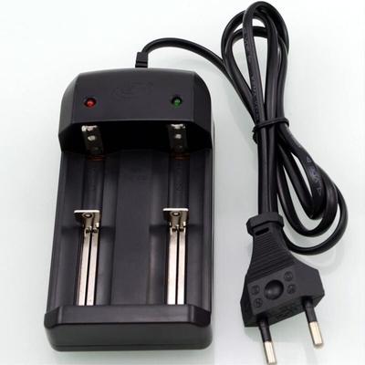 Lithium-Akku-Ladegerät – Duales Akku-Ladegerät, kompatibel mit 26650 22650 18650 18350 17500 16340 Image