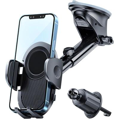 KZQ - Auto-Handyhalterung, 360° drehbar, Armaturenbrett-Auto-Handyhalterung, universelle
