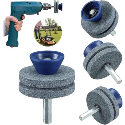 Memkey - 3er-Pack Universal-Rasenmäher-Messerschärfer, für jede elektrische Bohrmaschine und Image