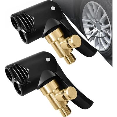 Ahlsen 2er-Pack Auto-Reifenventil-Adapter, Inflator-Spitze, Hebel-Auto-Ventil-Adapter,