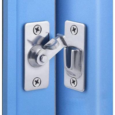 Memkey - 90-Grad-rechtwinkliges Türschloss aus Edelstahl, verwendet für Holzzäune, Türen und Image