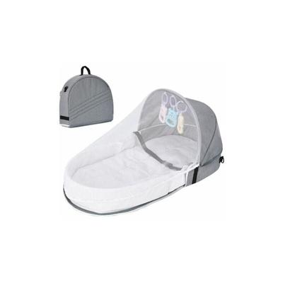Baby-Reisebett mit Baldachin-Moskitonetz, faltbares Babybett mit Moskitonetz, atmungsaktive Image