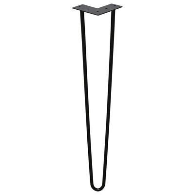 Wolketon - vingo 4 Stück vingo Hairpin Legs Tischbeine Austauschbare Tisch &Schrank diy Image