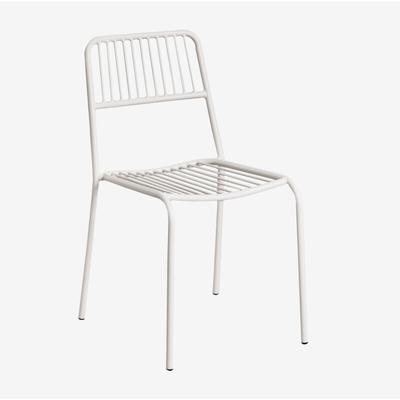 Sklum Elton stapelbarer Gartenstuhl Gardenia Weiß Image