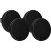 4x Aktivkohlefilter kompatibel mit Best k 1862M2 W3 F90 - e, k 1862M2 W3 F90-M.T.S. 551014