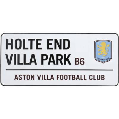 Straßenschild von Aston Villa – Holte End Image