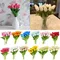 10 pcs tulip artificial flowers real touch flower for wedding decoration home garden decor supplies