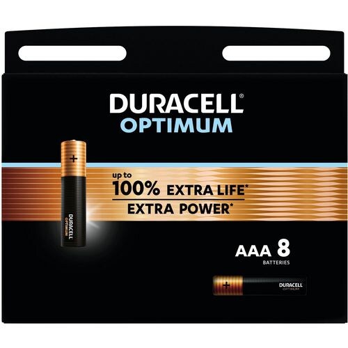Duracell Batterien Optimum AAA 8 Stück Image