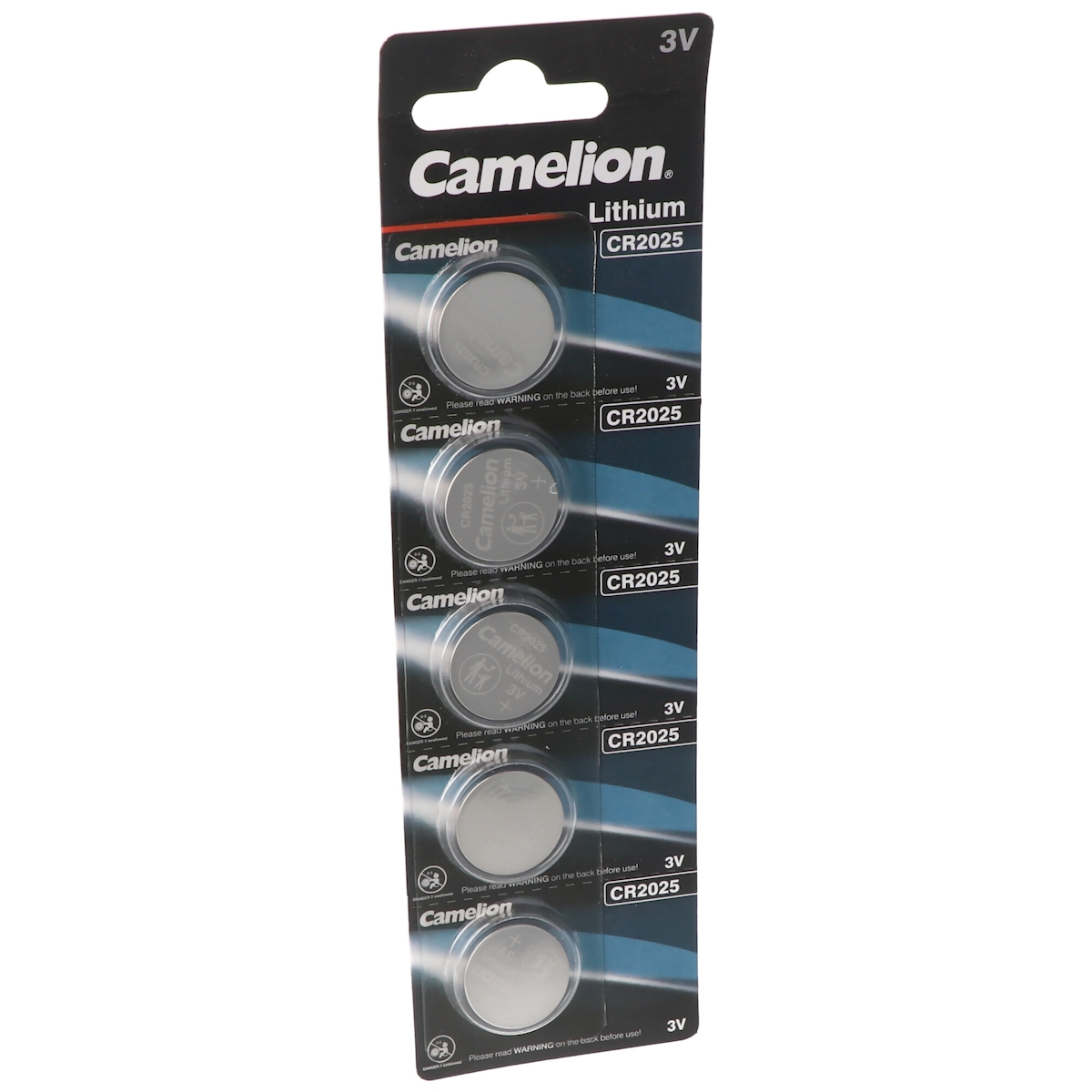Camelion CR2025 Lithium Batterie im praktischen 5er Set Image