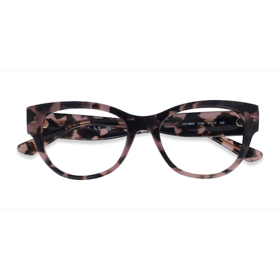 Female s horn Pink Ivory Tortoise Acetate,Eco Friendly Prescription eyeglasses - Eyebuydirect s Vogue Eyewear VO5604
