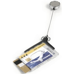 Durable Sicherheitsausweishalter Card Holder de luxe pro Duo VE=10 Stück Image