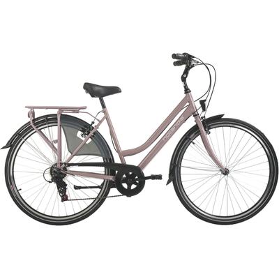 Hollandrad HOLLANDIA "City Next" Gr. 50, blau (flieder, flieder), Fahrräder, 50cm, 28 Zoll (71,12cm) hinten: 28 Zoll (71,12cm)