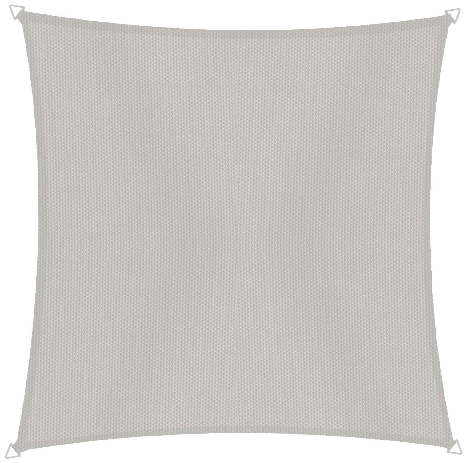 Sonnensegel WINDHAGER "Cannes Quadrat", grau, B:300cm T:300cm, Polyester, Sonnensegel, 3x3m, grau