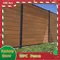 Green Aluminium Wpc Garden Fence Boards Waterproof Garden Aluminum Wpc Composite Fence Outdoor Wpc