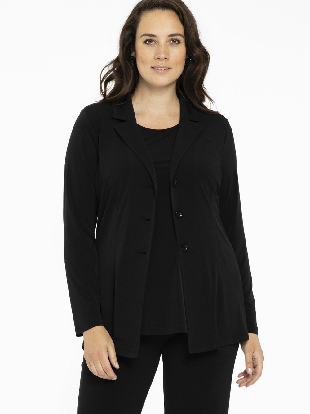 YOEK Blazer Damen schwarz, 46-48 Image