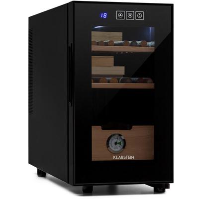 Klarstein - El Presidente Zigarren Humidor - thermoelektrischer Humidor Schrank mit Glastür,