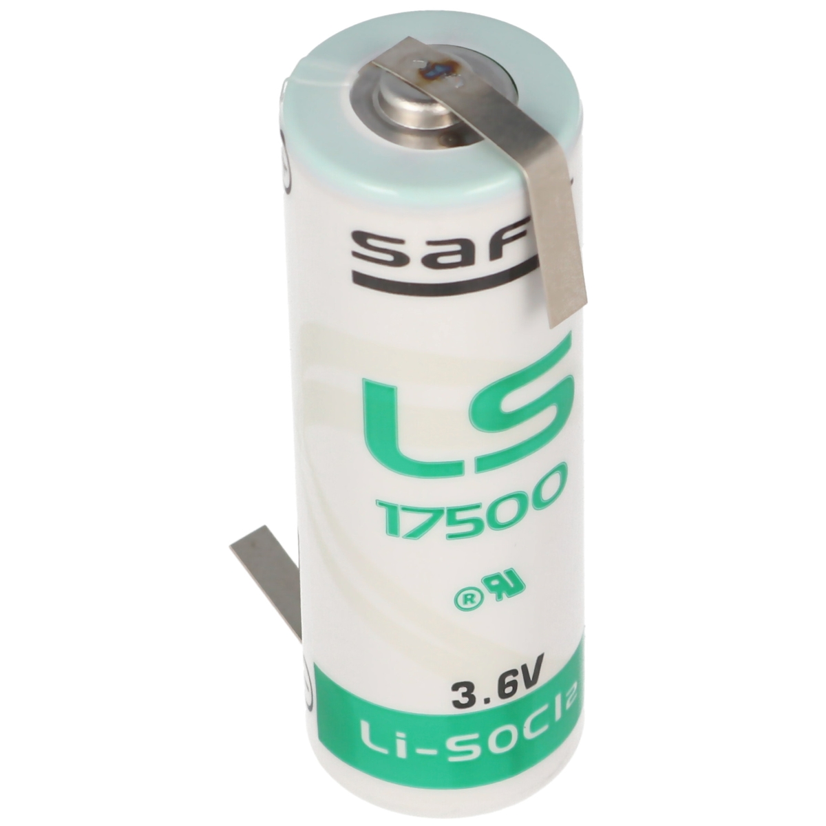 SAFT LS17500 Lithium Batterie , Size A, mit Lötfahne Z-Form Image