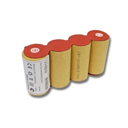 AccuCell NiMH-Akku - 3000mAh (4.8V) für elektrischer Besen Home Cleaner Heimroboter wie Kärcher ABS-K55, BF9900 Image