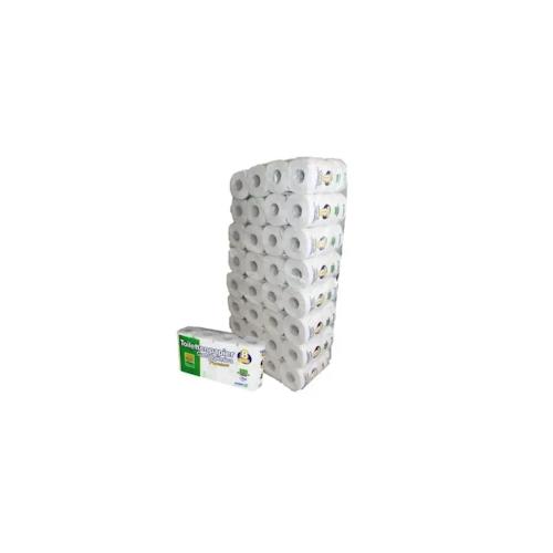 Toilettenpapier Paperdi Premium, naturweiß, 100 % Recycling, 3-lagig, 250 Blatt, 8x8=64 Rollen im Folienbeutel #ID1S2503VF8