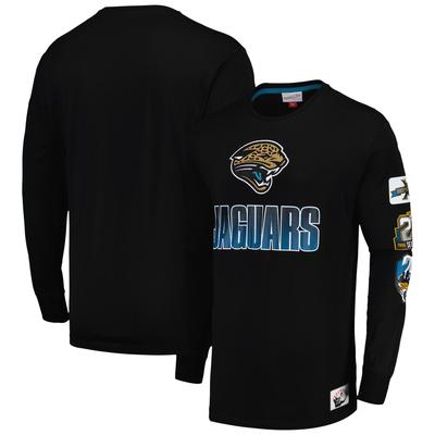 Jacksonville Jaguars Mitchell & Ness All Over Langarm T-Shirt Image