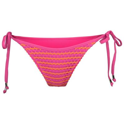 Seafolly - Women's Mesh Effect Tie Side Rio Pant - Bikini-Bottom Gr 32 rosa Image