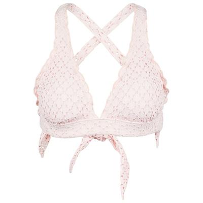 Seafolly - Women's Daydreamer Multi Fit Longline Tri - Bikini-Top Gr 10 rosa Image
