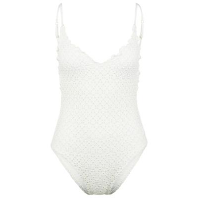 Seafolly - Women's Daydreamer V Neck One Piece - Badeanzug Gr 44 weiß Image