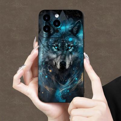 TEMU Wolf Pattern, New Phone , Fun, , Fashionable, Personalized And , Suitable For Iphone Phone Cases And Image