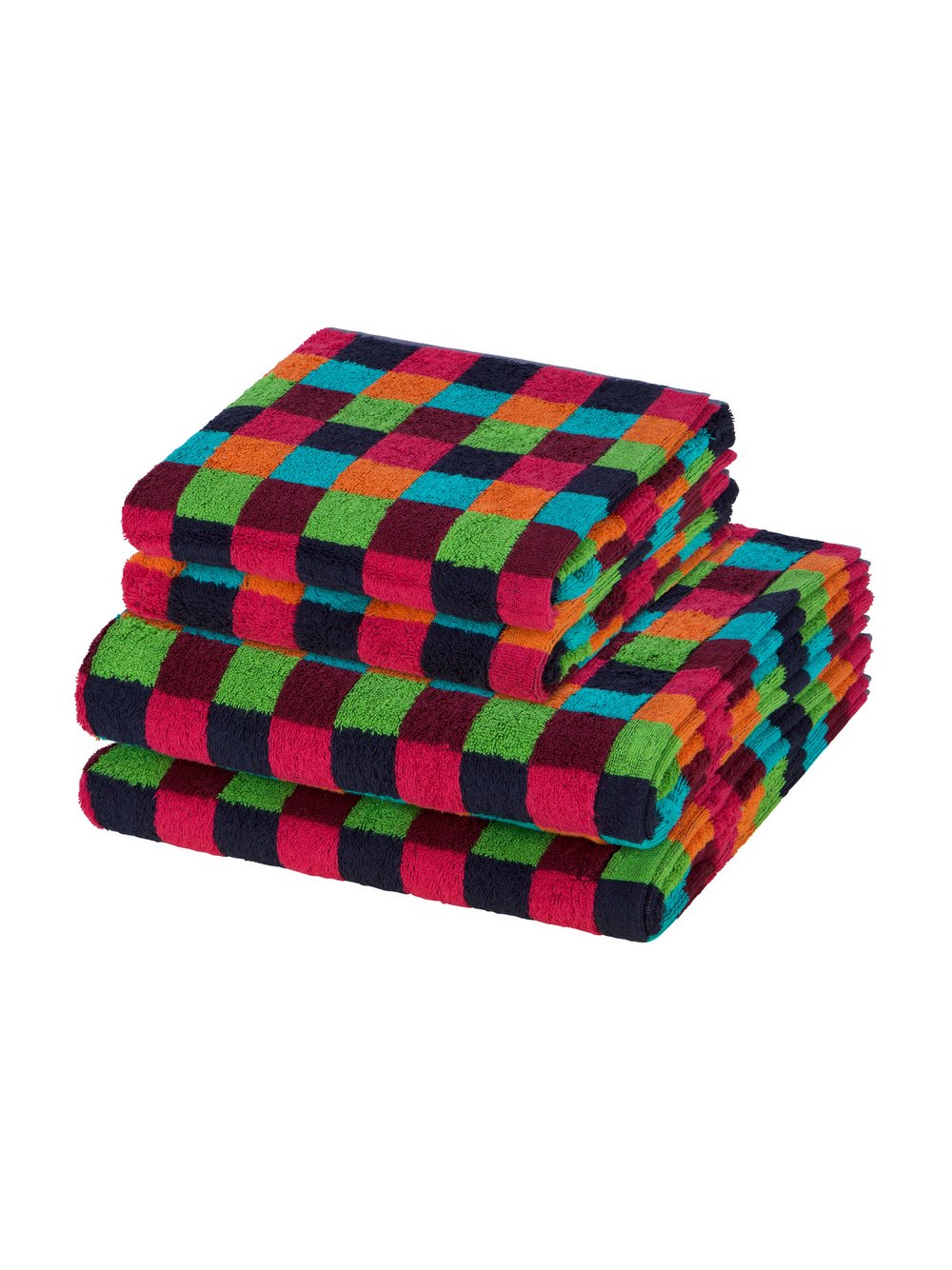 Cawö Handtuchset 2-teilig Damen mehrfarbig, ONE SIZE Image