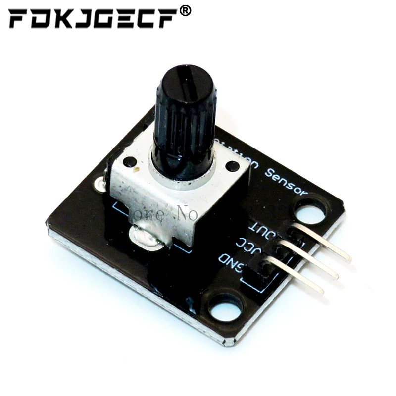 Drehpotentiometer Analoges Knopfmodul für Raspberry Pi Arduino Elektronische Blöcke RV09 Drehgeber Image