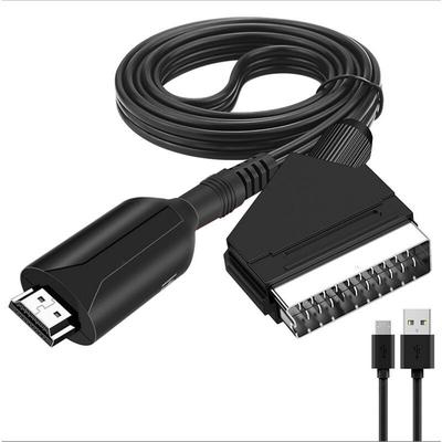 Ahlsen - All-in-One-HDMI-zu-HDMI-Adapter, 1080P HD-Audio-Video-Konverter für pc tv box PS4 dvd Image