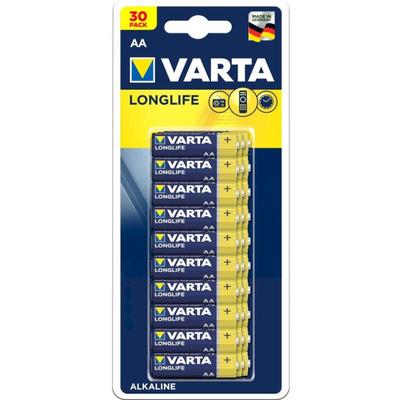 Varta - 12x 30er-Packung Longlife Alkaline-Batterien LR6 aa 1,5V Großpackung 360 Stück Image